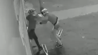 Dude With One Leg Stabs his Friend. Lol