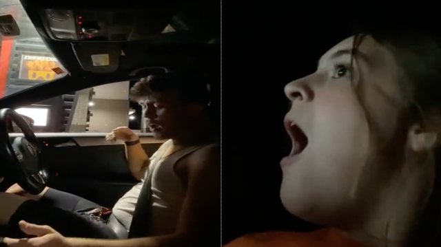 Instant Karma on Bitch in DriveThru