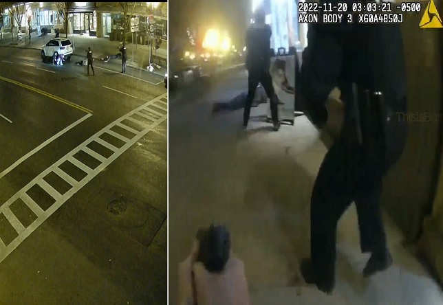 WELL DAMN: Off Duty Cop Shot by Uniformed Police after Being attacked by Group