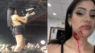 All Looks No Brains... DJ Shoots Herself in the Face 