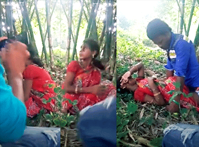 They are caught taking the foreman's wife and flee the area