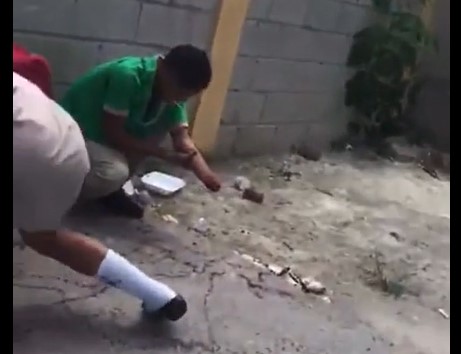 Bully's are Built Different in DR (Chop kids hand off at School)