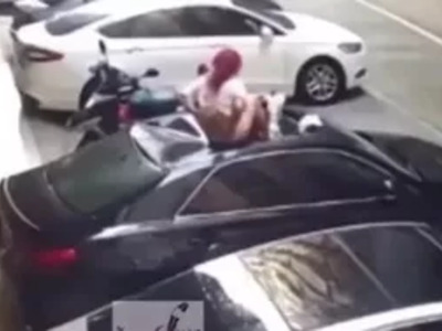 Woman Having Rough Sex Falls off Balcony