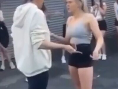 First Female One Punch KO I've Ever Seen.