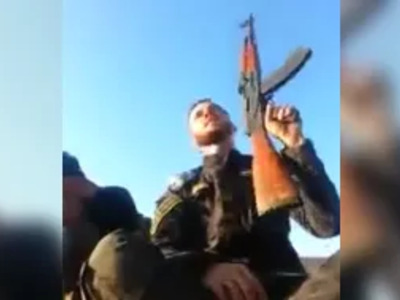 Laughing, Singing Soliders Forget They're in a War Zone.