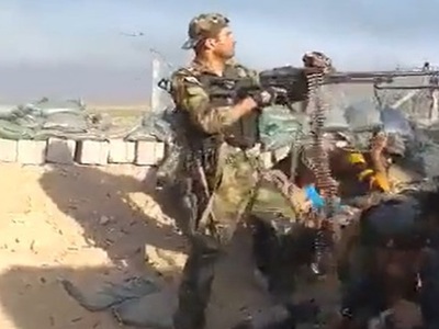 Gunner Exposed...Sniper Makes Perfect Head Shot.