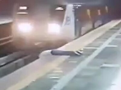 Still THE MOST Brutal Suicide by Train Ever.