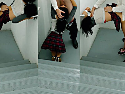 Schoolgirl Blackmails Teacher, But, She Never Thought there was a Security Camera