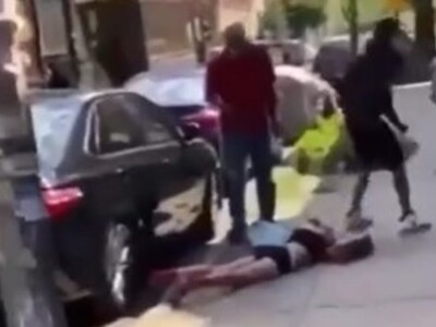 Migrant Brutally Attacks pretty Girl .. Weak BF Does Nothing.