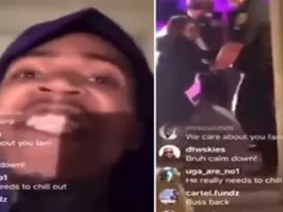 Clout Chasing Thug Shoots Cops on Live.