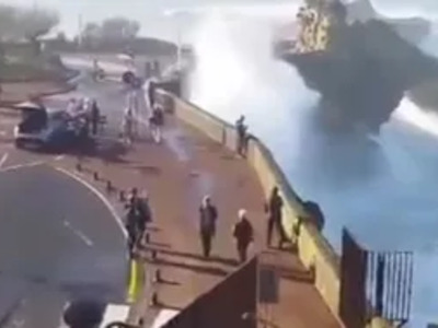 Mother Nature Wrath in France takes out all the Tourists