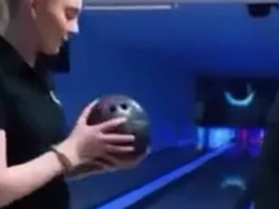 When your Bowling instructor is a Female