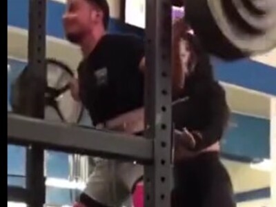 When You Have Your Girl Spot You.