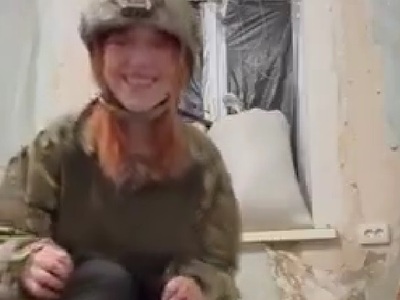 PATRIOTIC? YOU WILL NEVER GUESS WHAT THIS FEMALE SOLDIER DOES