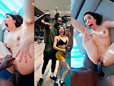 Her first anal with a destructive cock and her screams are brutal