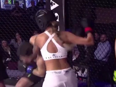 Two Men vs Three Instagram Models in KickBoxing Match