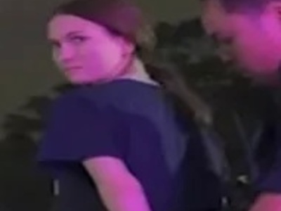 Girl Arrested at Bar Forcing People to Watch her Porn Vid.