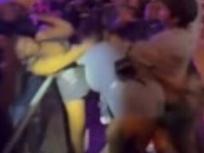 Ghetto Girls Beat Woman with NO ARMS!