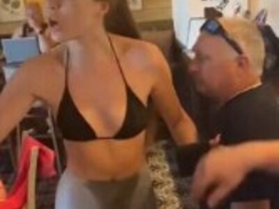 Pervert Caught in Bar.