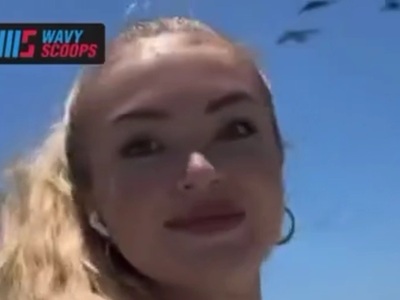 Blonde watches B2 Bombers on Way to Iran without Knowing It
