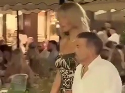 Gold Digger of the Year so Far. Bro is doing well for himself