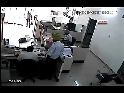 Bank Employee is Gunned Down in a Very Bizarre Robbery Attempt