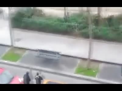 Terrorist in France Executes Police Officer Point Blank...