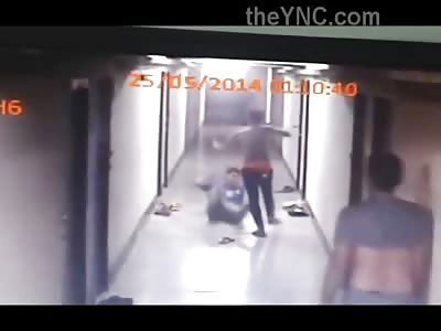 Number 12 is About to Go Ballistic on Some Guy with a Machete