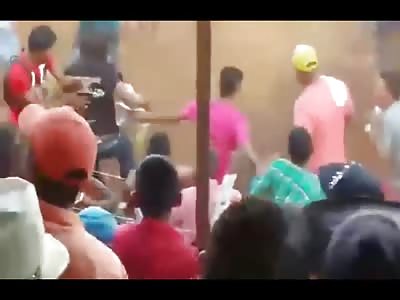 Crows of Scumbags Literally Beat a Bull to Death Sparking Total Outrage in Columbia