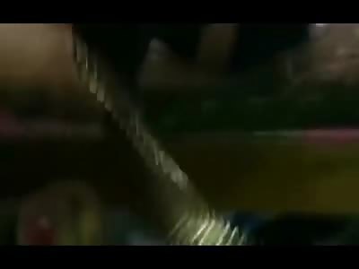 Blindfolded man Tortured