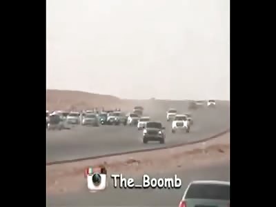 Driver Horrifically Ejected