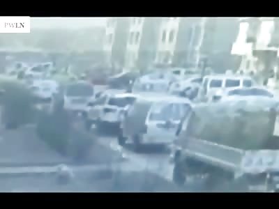 Boy Launched into the Air by Sewer Blast after Lighting a Fire Over a Manhole