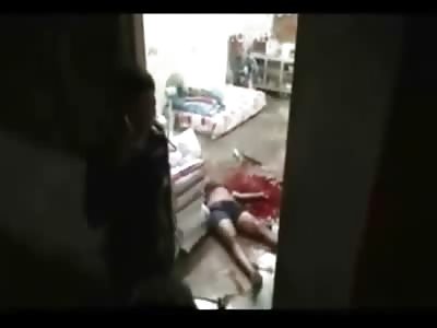 Woman Stabbed and Butchered to Death by her Husband