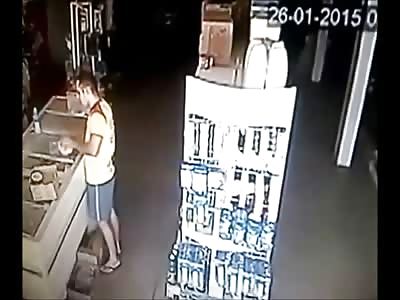 Man in Yellow Shirt is Forced to Lie Down and is Then Executed with One Bullet to the Back of the Head 