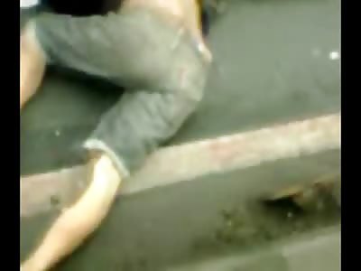 Riders Brains Fell Perfectly into his Helmet