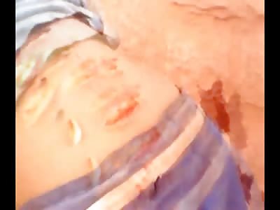 Wife shows up on Scene and Tries to Awaken Husband who was Stabbed 46 Times 