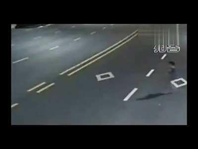 LAST CALL: Kid on his Cell Phone is Instantly Killed When He's Runover by a Car  While Crossing the Stree