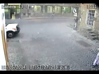 Man Brutally Run Over and Dragged