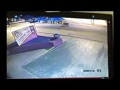 Rider is Killed in Collision with Car... (Zoom at End)