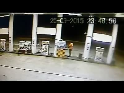 BRUTAL: Gas Station Employee is Executed With Head-Shots in Cold Blood for No Reason at All
