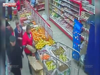 Absolute SHOCK Video Shows a Man Set His Thong Wearing Ex-Girl On Fire at Her Grocery Job