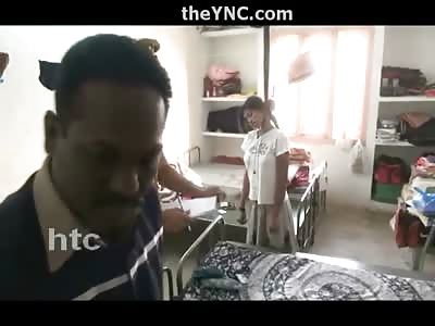 Students Crowd Hallway to See Schoolgirl who Killed Herself in her Dorm Room 