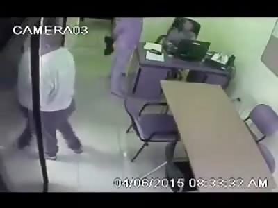 Man's Suicide by Shotgun to the Chest is Caught On Camera inside Station 