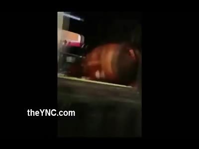 Executed Inside of a Bus .. Shot 20 Times with Eye Popping Out