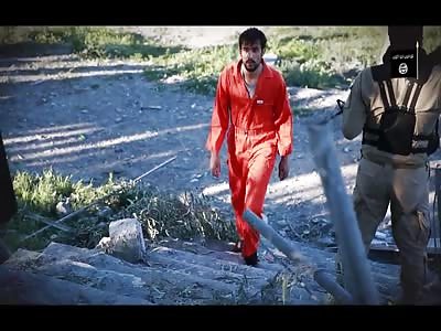 New Well Produced HQ ISIS Beheading Video with a Huge Aladdin Sword