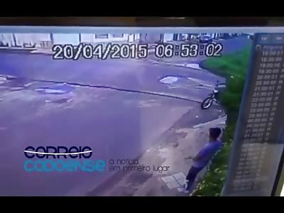 Bike Helmets don't Stop Bullets...Gardener of Rich Businessman is Executed with 4 Bullets 