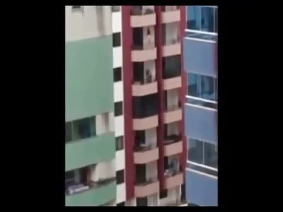 Woman's Naked Suicide Jump From a Different Angle