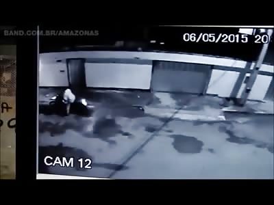 Off Duty Cop Working as Vigilant is Executed by Two Thugs