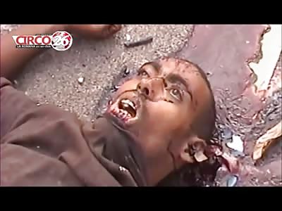 Those Eyes Say it All .... Total Fear When This Guy Died