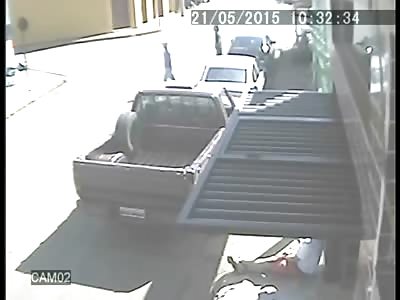 What Started Out as What Looked Like a Calm Conversation Turns into Man Being Murdered From Behind